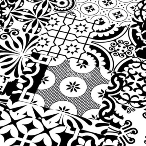Ламинат Falquon Quadraic BLACK&WHITE Q002 фото 1 | FLOORDEALER